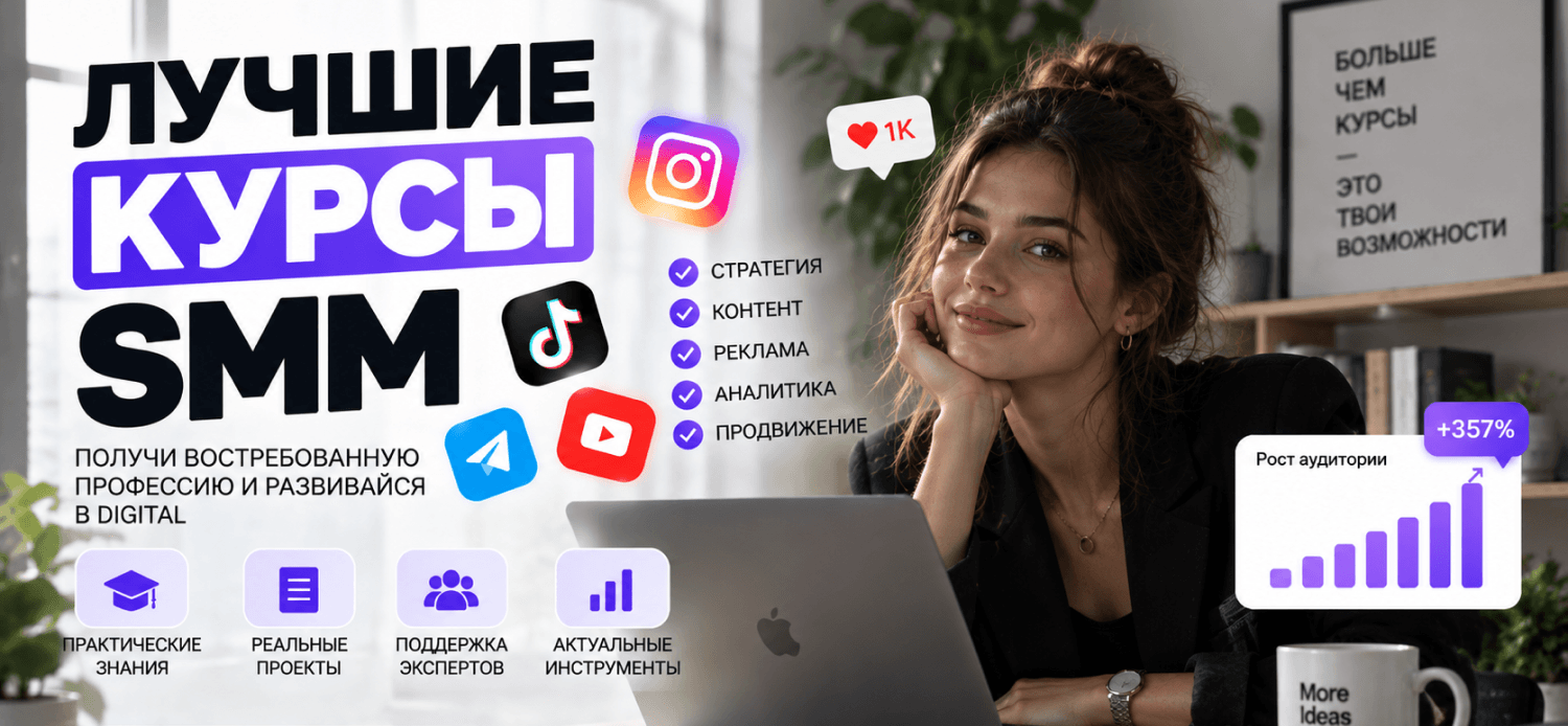 Лучшие курсы SMM-специалиста: обучение с нуля